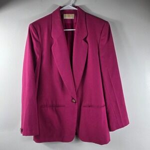 Pendleton Vtg Barbie Core Blazer Women's Size M Button Up‎ Single Breasted